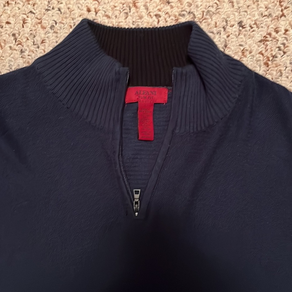 Alfani slim fit half zipped sweater